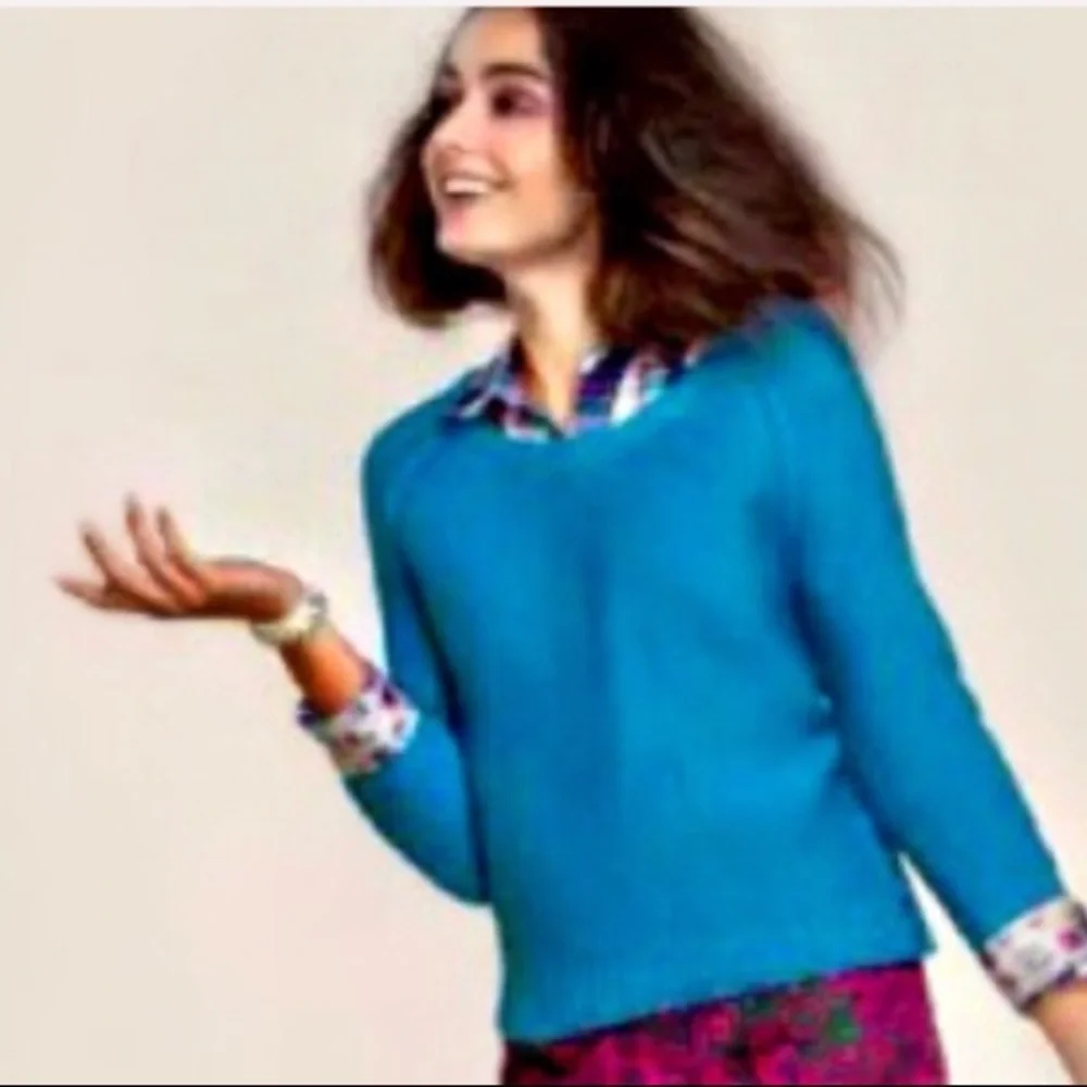 Anthropologie Moth Marled Button Sweater M - Picture 8 of 8